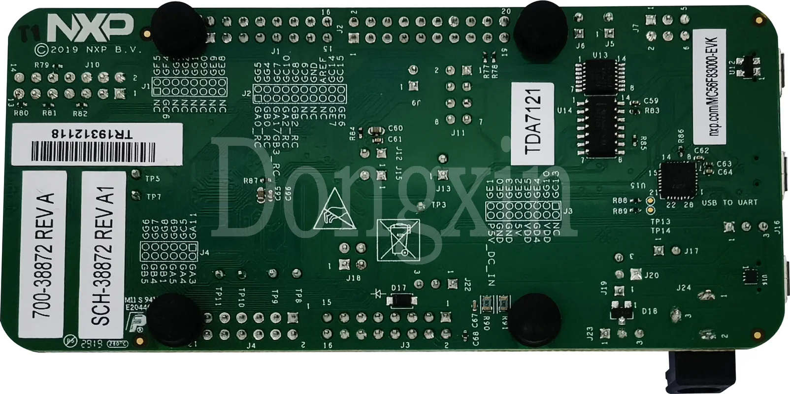 MC56F83000-EVK MC56F83789 FS OTG CAN-FD Digital Signal Controller Development Board