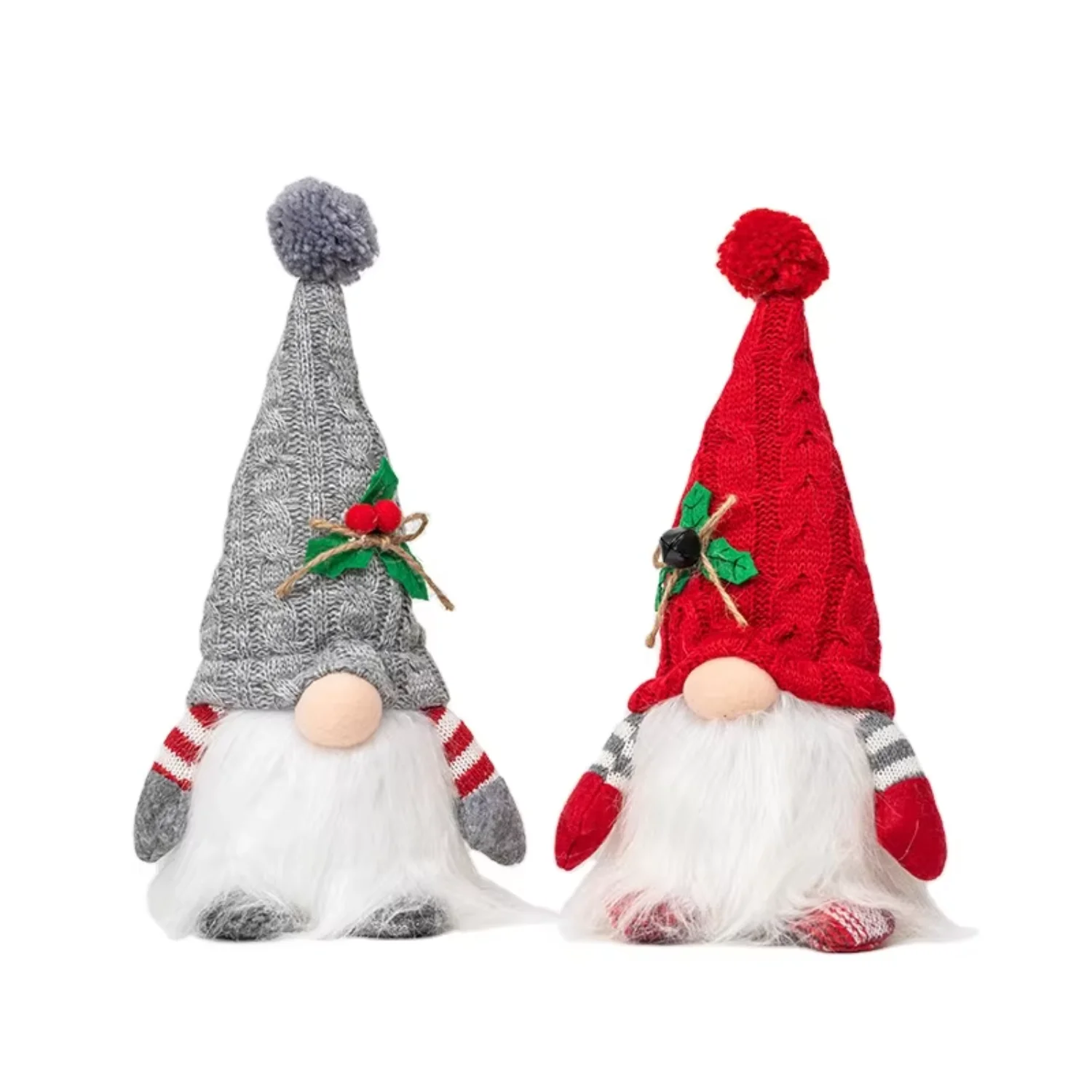 Merry Christmas Faceless Dwarf Doll Gnomes With Light For Xmas  Window Table Decoration Wholesale