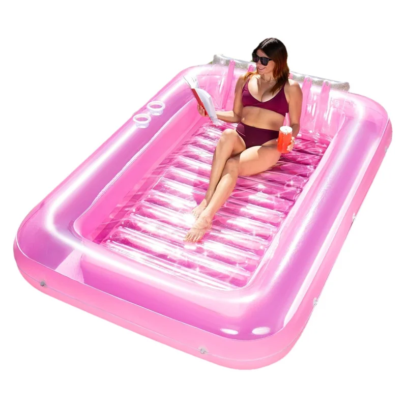 

Inflatable Sunbathing Pool Floating Bed Inflatable Sunbathing Pool Floating Bed Outdoor Pool Play Rest Air Mattress