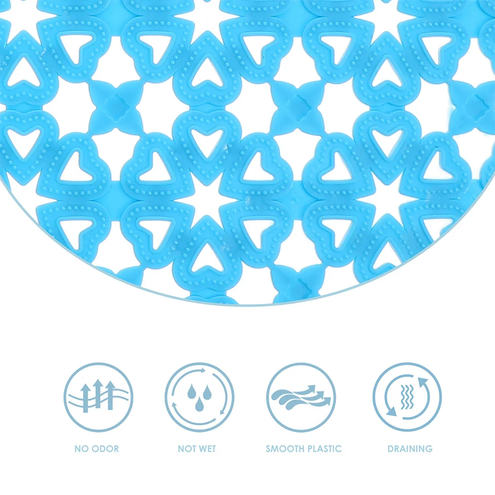 

6Pcs Non-Slip Cage Plastic Pad Durable Breathable Pet Mat Easy Clean Non-Slip Floor Mat Cage Plastic Pad