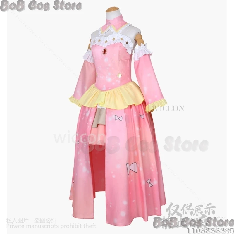 Zero Cosplay Ram Anime New 2024 Birthday Suit Pink Princess Dress Kawaii Lolita Cartoon Wig Girl Women Cos Comic Con Customized