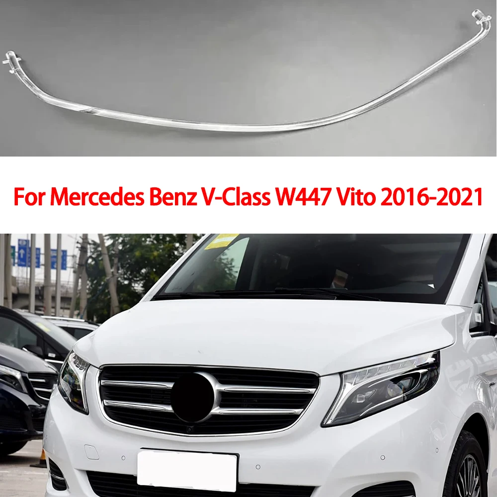 

Дневные ходовые огни для Mercedes-Benz V-Class W447 2016-2021 DRL, направляющая пластина, дневные ходовые огни, трубчатая дневная ходовая полоса