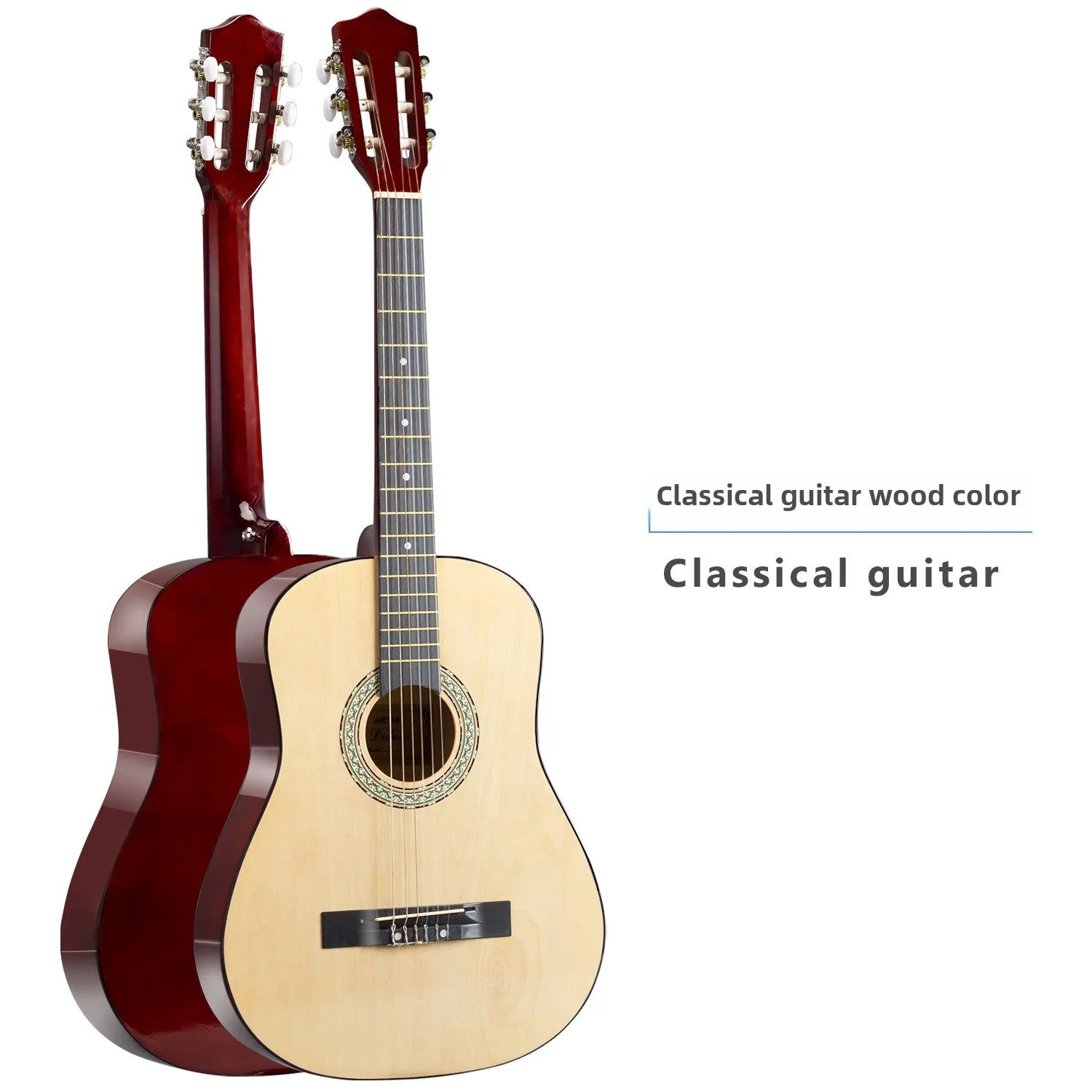 Guitar 38 Inch Folk Song Beginners Beginners Practice Student Guitar Coustic Beginners Guitar Musical Instruments