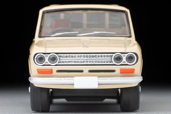 23.11 Tomytec Tomica TLV 195D Datsun 1300 Truck Light Brown Limited Edition Simulation Alloy Static Car Model Toy Gift