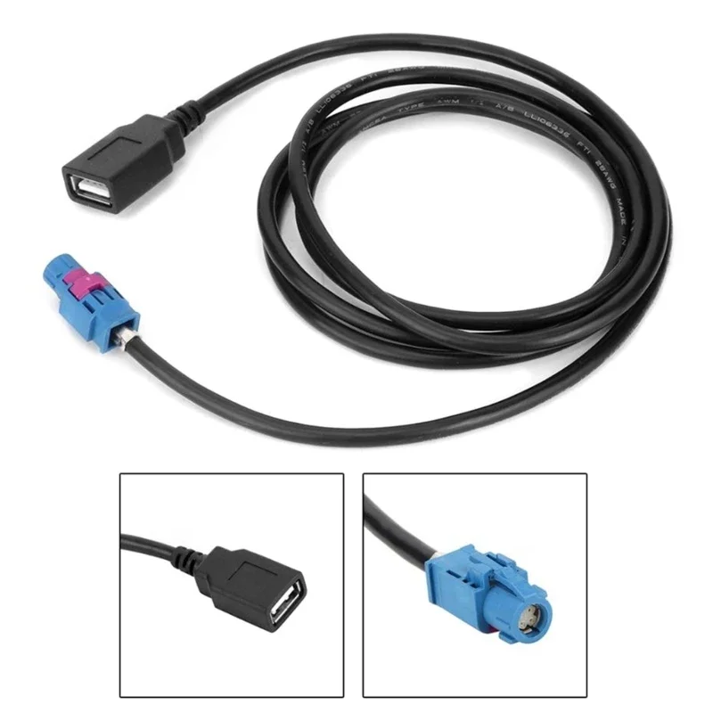 100cm Host Control Screen USB Cable Fit For Peugeot 308 308s 408 RCC Car Parts Host USB Cable