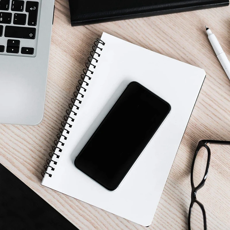 120 PCS Spiral Binding Coils Plastic Binder Binding Spirals Rings Multi Size Spiral Binding Wire Combs , 4:1 Pitch