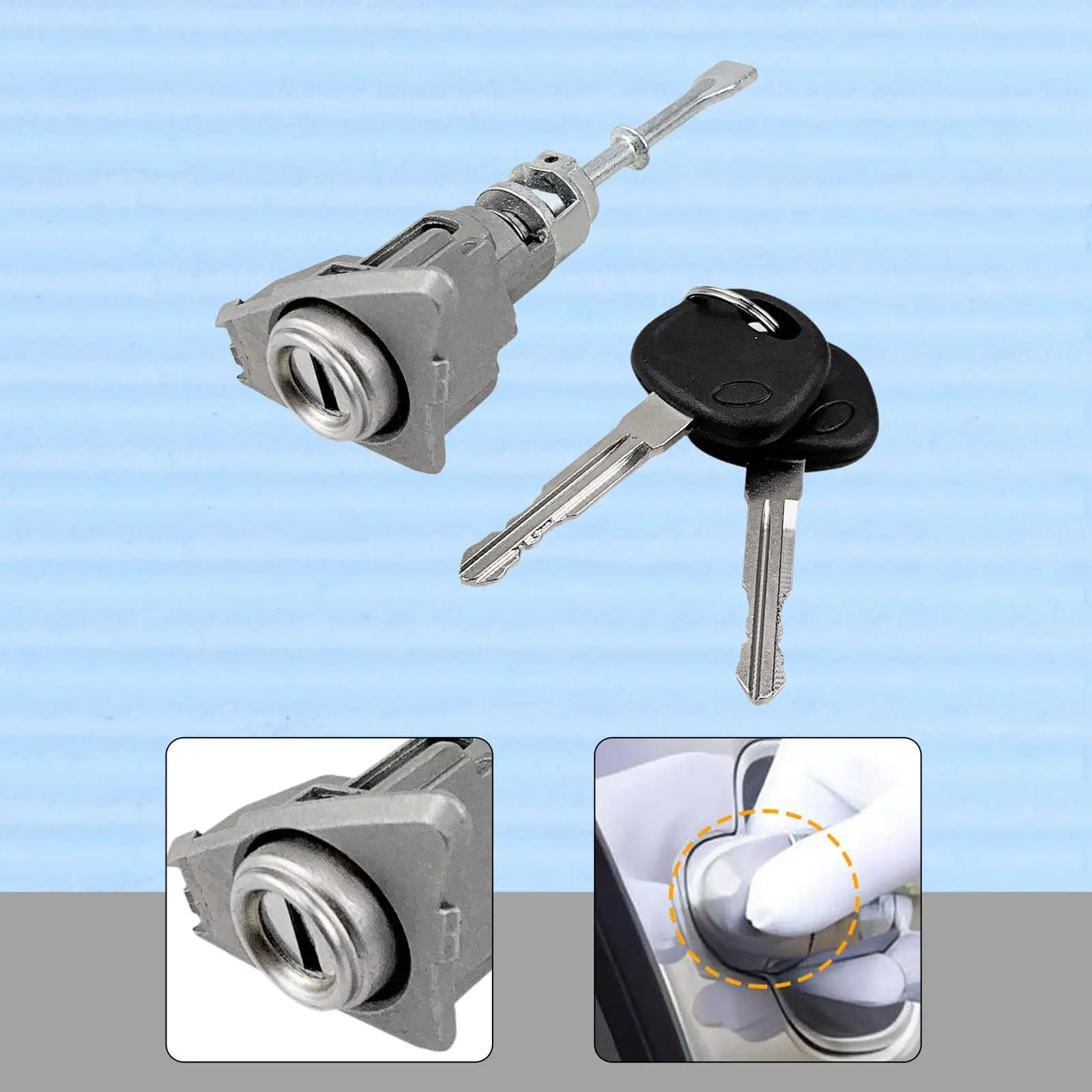 

Door Lock Cylinder Key Set for Hyundai Elantra 2011-2016 Touring SE GLS