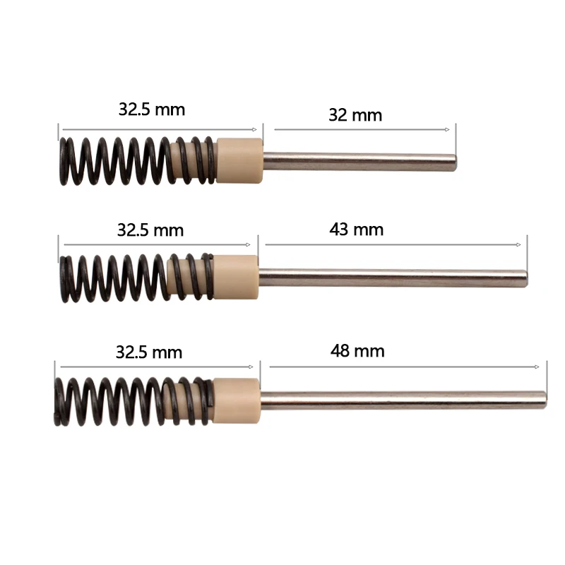 Kit valvola di riempimento HPA in acciaio inossidabile da 5/10 pezzi – Include adattatore ugello per asta PEEK a molla per sistemi ad alta pressione Stazione PCP Scuba