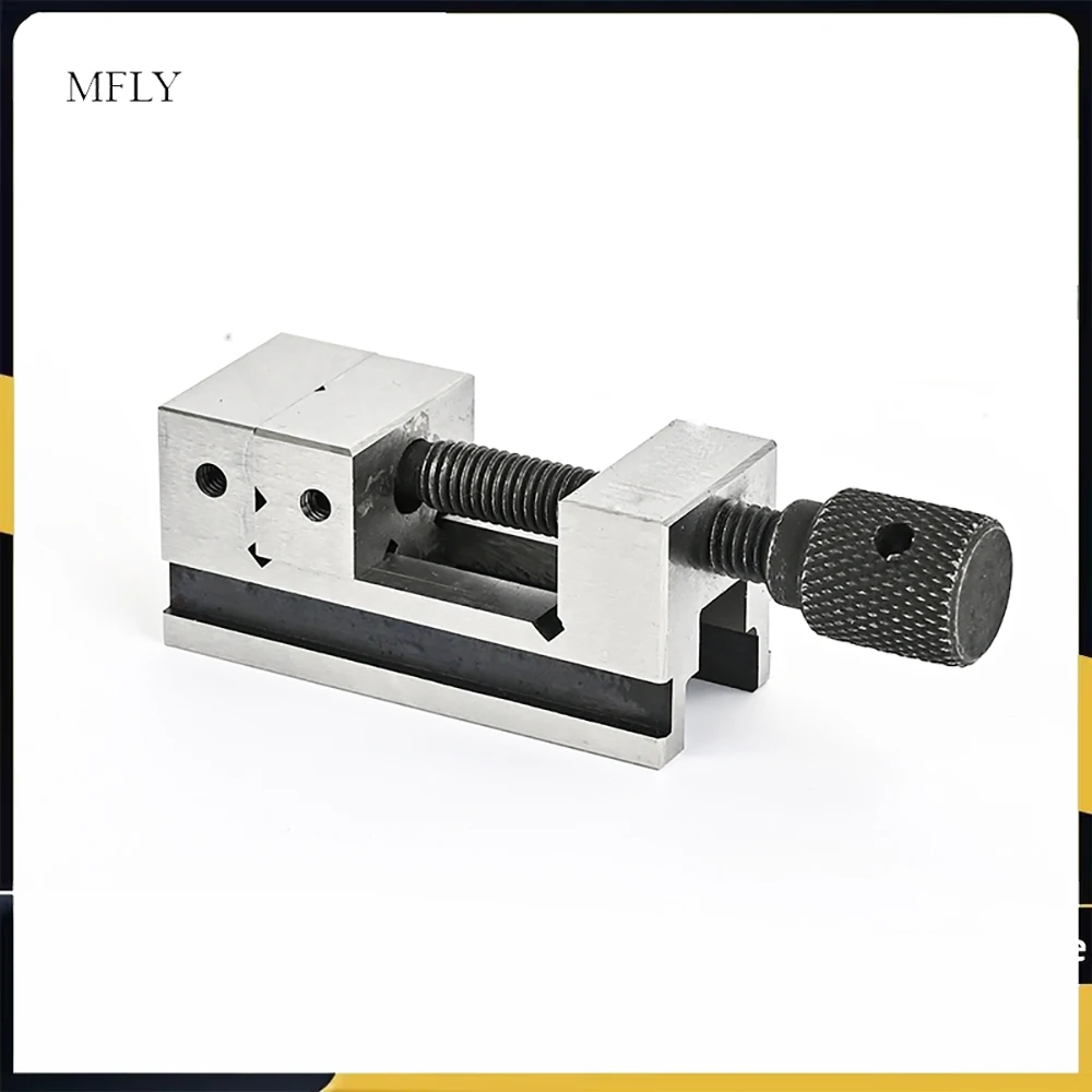 QGG25  1 Inch Vise Clamp Precision Milling Machine Vise 25mm Mini Milling Vise 0.005mm Mini Steel Vise