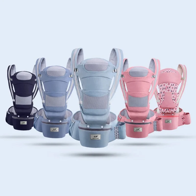 Ergonomische Babytrage für Neugeborene, Hüfttrage für Säuglinge, Vorderseitige Ergonomische Känguru-Babytrage, Reise-Babytragetuch – Detail 1