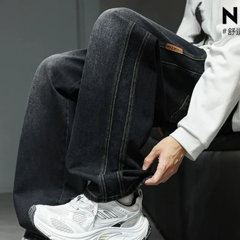 

Мужская одежда Джинсы Homme Осенние брюки Pantalones Hombre Уличная одежда Мешковатые джинсы Мужские джинсы для мужчин Панталоны Y2K Одежда Новинка