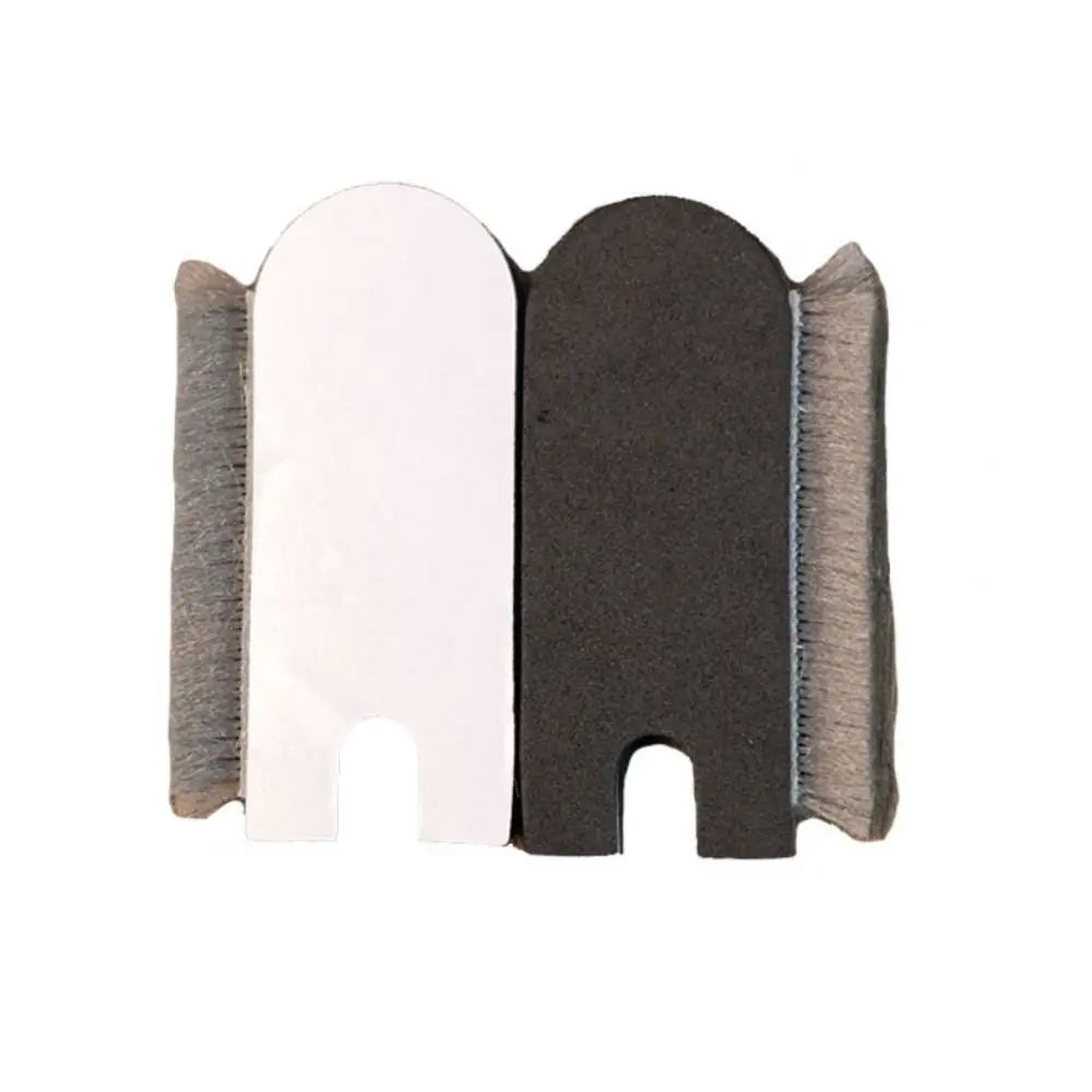 New EVA+PP Sealing Strip Self-adhesive Windproof Window Buffer Block Sliding Up and Down Track Brush Strip Window Hardware