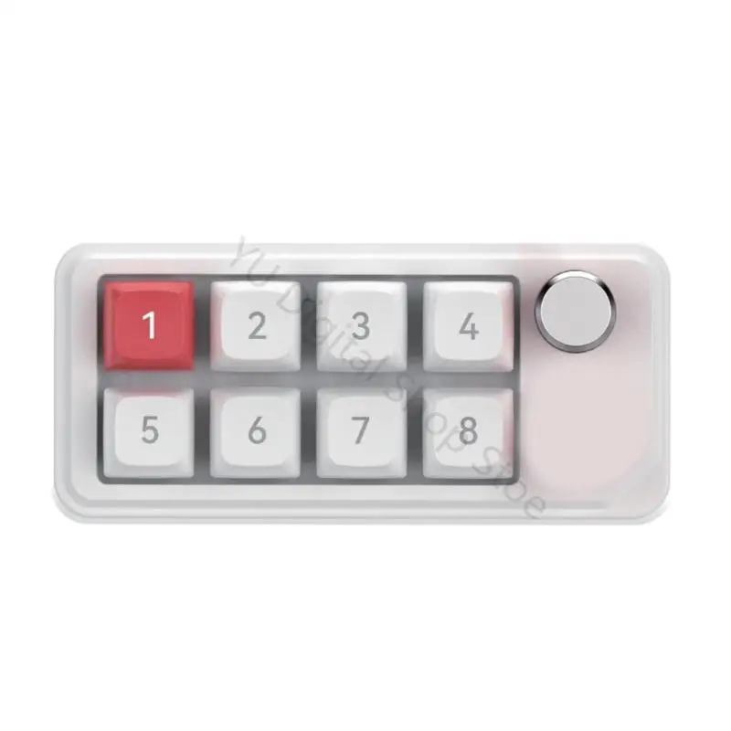 96BA Corded Mini 8 Mechanical Keyboard With Function And Detachable Cable