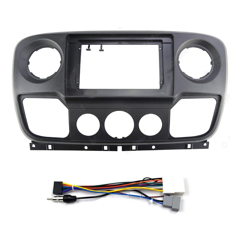 

10 Inch Car Fascia Radio Panel Dash Kit Facia Trim Plate Adapter Frame for RENAULT Master OPEL Movano NISSAN NV400 2010+