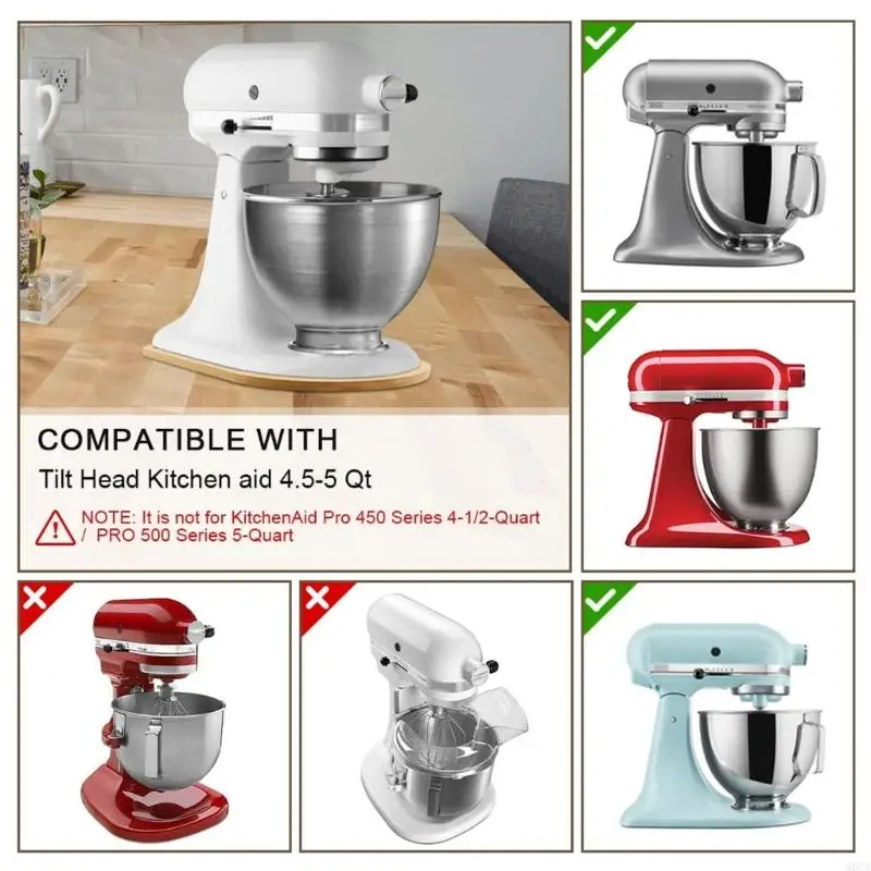 M6CB Tilt-Head Stand Mixer Mover-Sliding Board for 4.5-5 Qt 5K45SS 5KSM125