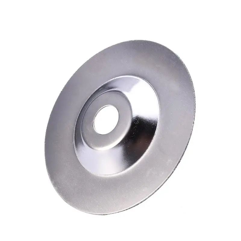 Mm Silver Diamond Grinding Wheel Polishing Disc Pads Electric Grinder Cup Angle Grinder Rotary Tool Grind Stone Glass