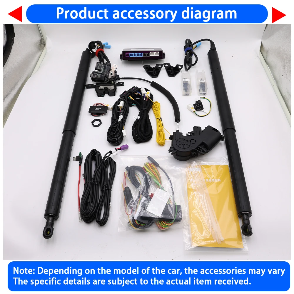 for Toyota Proace Verso Fiat Scudo Ulysse Ram ProMaster City Power Liftgate Trunk Electric Suction Tailgate Tail Gate Lift Strut view 6