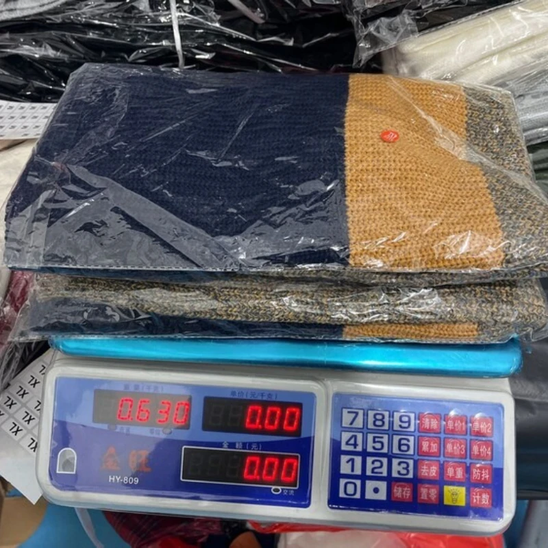 Maglione lavorato a maglia con colletto rovesciato color block da uomo - Grigio (giallo/arancione rosso) M-2XL Autunno Inverno Nuovo