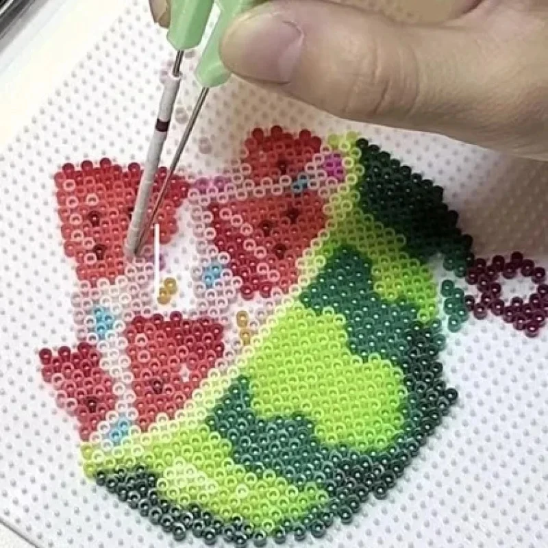 2.6mm 3000Pcs Colorful Fuse Beads Hama Perler Beads Creative 3D Puzzle Handmade Craft Safe Toy for Children Entertainment