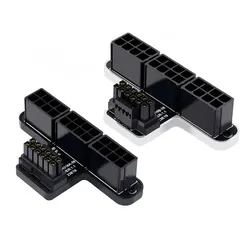 180degree 12vhpwr to 3x8Pin PCIE Adapter ATX 3.0 600W 16Pin/12+4P PCIE 5.0 Converter for 40series Graphics Card