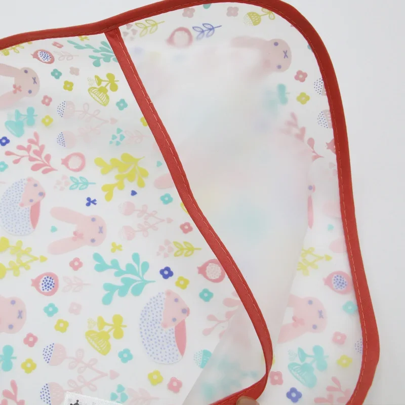 Multi-graphic Baby Cute Cartoon  Print Bibs Portable Feeding Bib Waterproof Anti-dirty Newborn Food Supplement Bib Baby Items