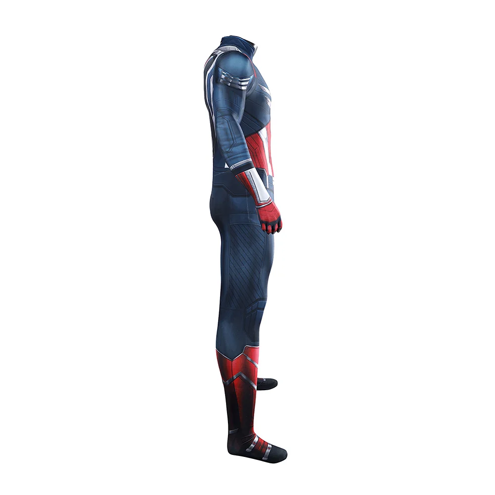 Falcon Sam Wilson Cosplay Costume Captain Superhero Zentai Suit Men Bodysuit Halloween Carnival Party Outfits