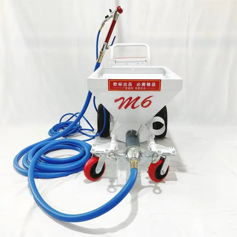 

Crusher OBO M6 High-Speed Electric Construction Spraying Machine 125L Fireproofing Wall Mortar/Cement/Concrete Engine Motor