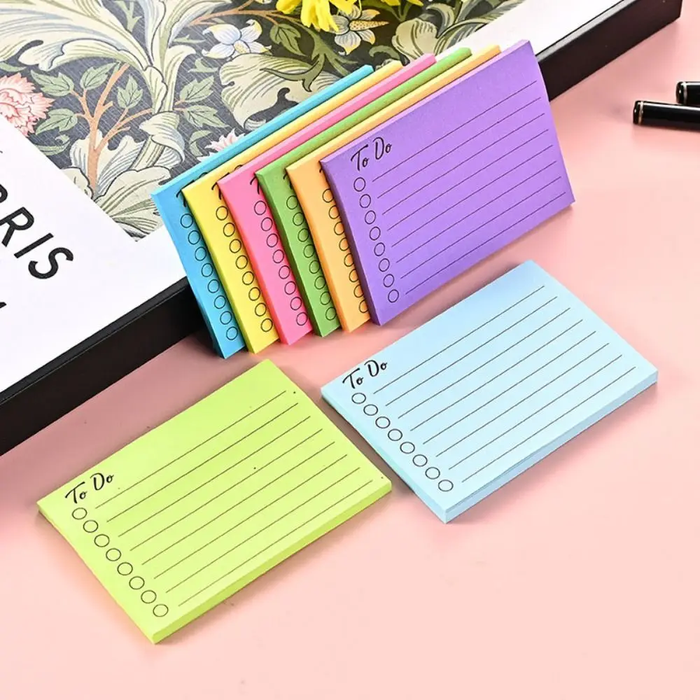 Scrapbooking Sticky Notes Self Discipline Check It Checklist Notepad Creative Studying Planning Schedule Memo Pad