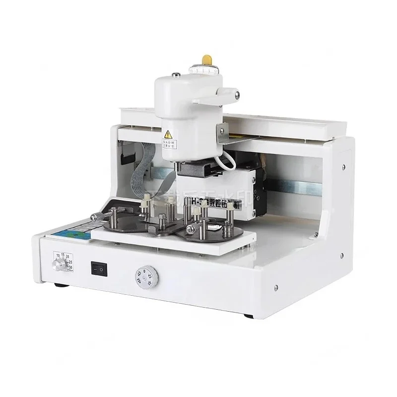 Fully Automatic Lens Drilling Machine Precise Eyewear Processing Equipment Frameless Glasses Hole Punching Tool