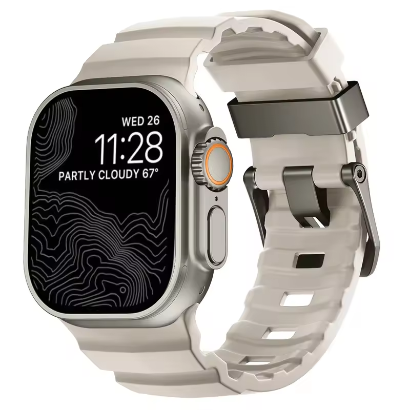 Trail Silicone Band for Apple Watch Ultra 3 2 49mm Strap 46mm 45mm 44mm Sport Bracelet for iWatch Series 11 10 Ultra 9 8 7 6 SE3 - Image 20