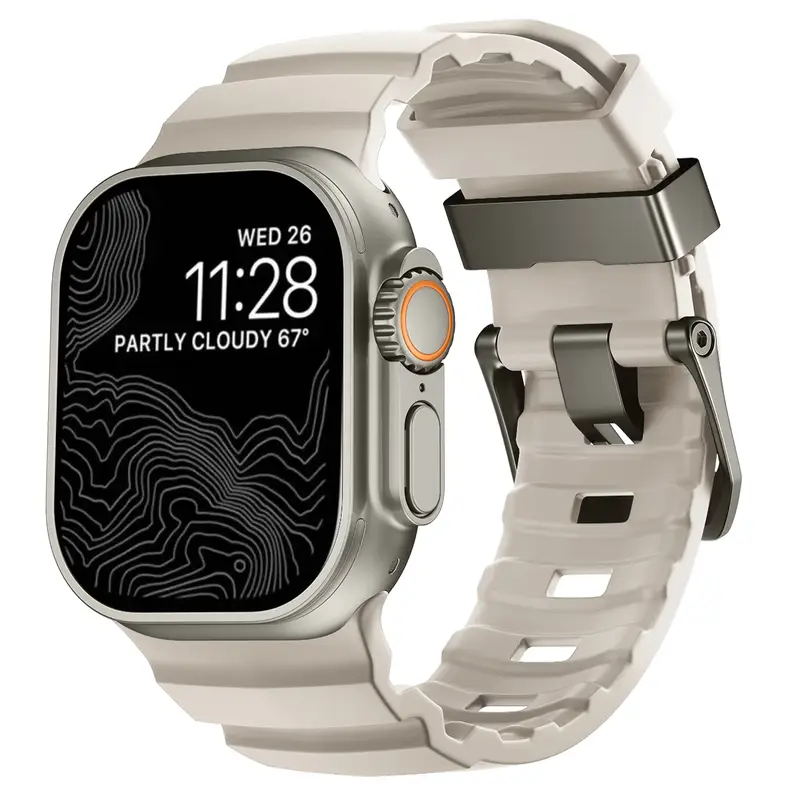 Trail Silicone Band for Apple Watch Ultra 4 3 2 49mm Strap 46mm 45mm 44mm Sport Bracelet iWatch Series 12 11 10 Ultra 9 8 7 SE3 - Image 20