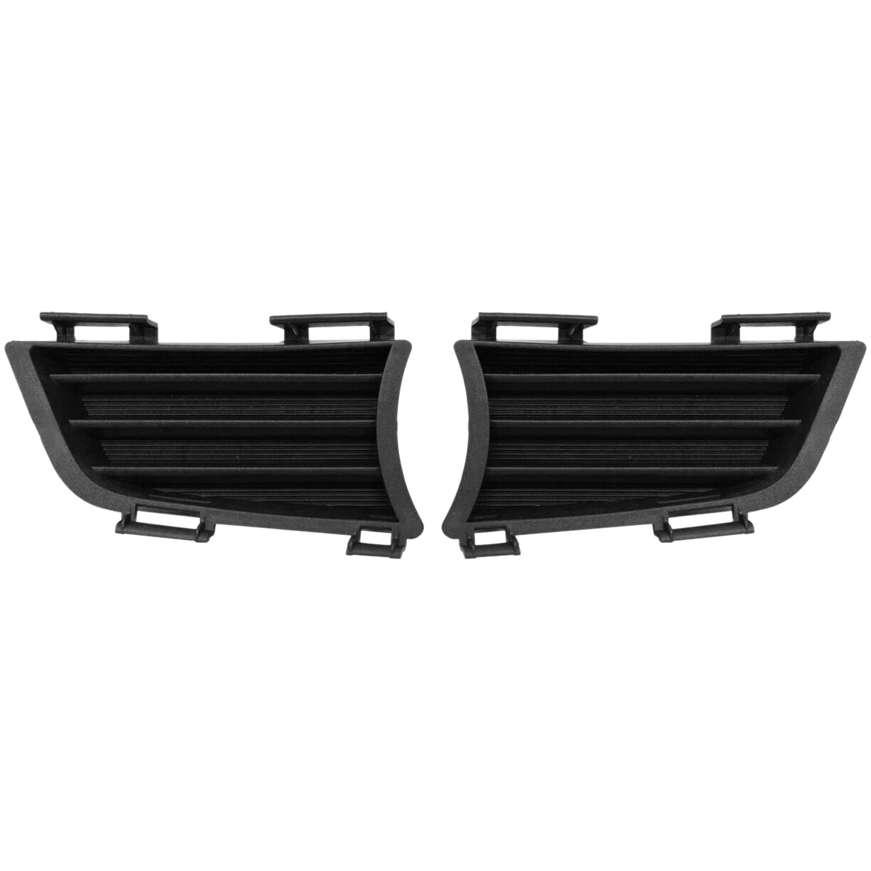 Front Bumper Lower Fog Light Cover Outer Grilles Set Lh Rh for 2005-2008 Pontiac Vibe