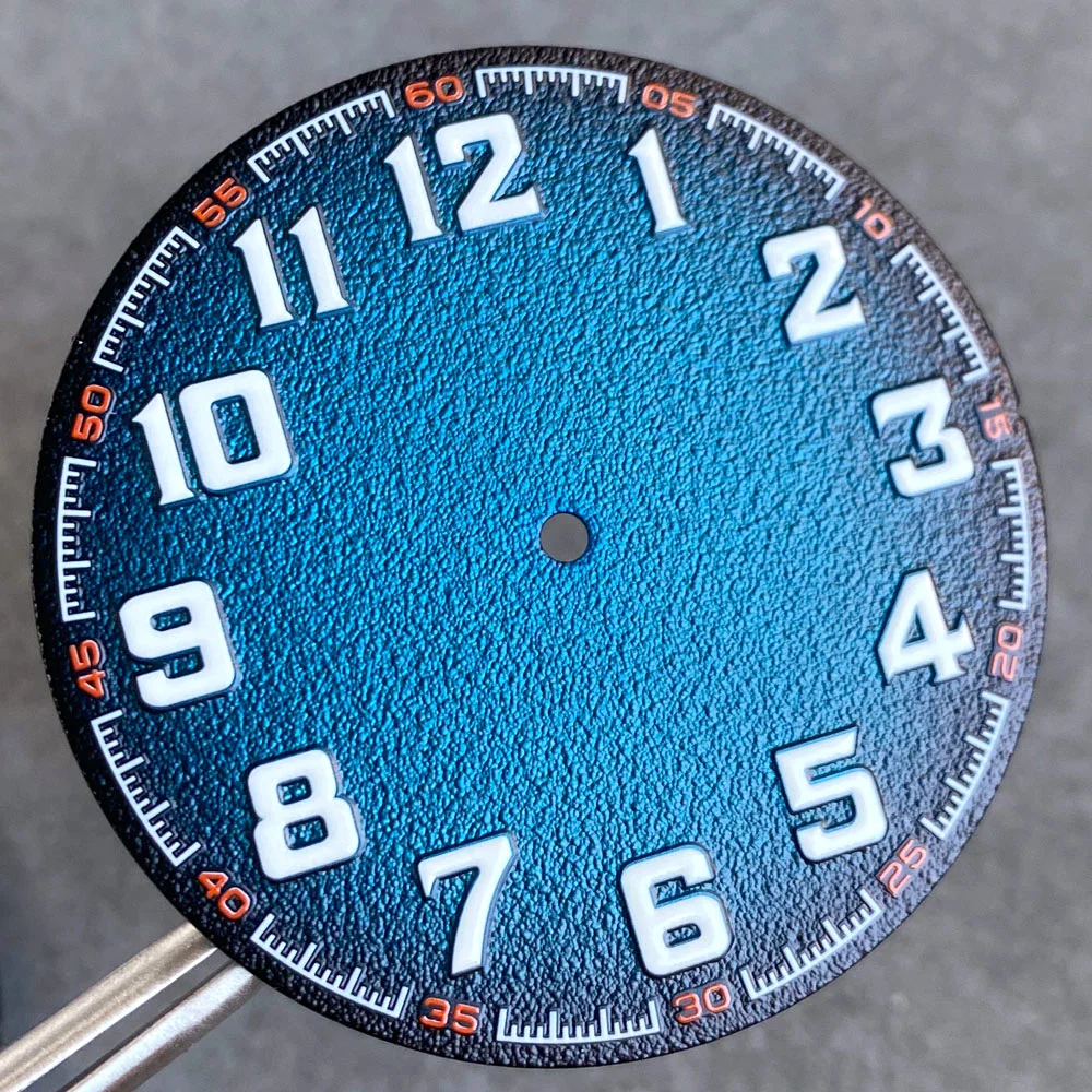 40.4mm Aydınlık Yeşil Mavi Siyah Sarı İzle Kadran El Fit ETA 2824 PT5000 NH35 NH36 Otomatik Hareket Dalış Erkekler İzle Parçaları