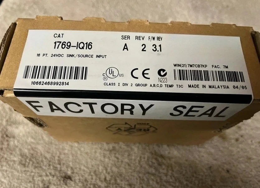 Brand New Original 1769-IQ16 1769 Compact Digital DC I/O Module Fast Delivey