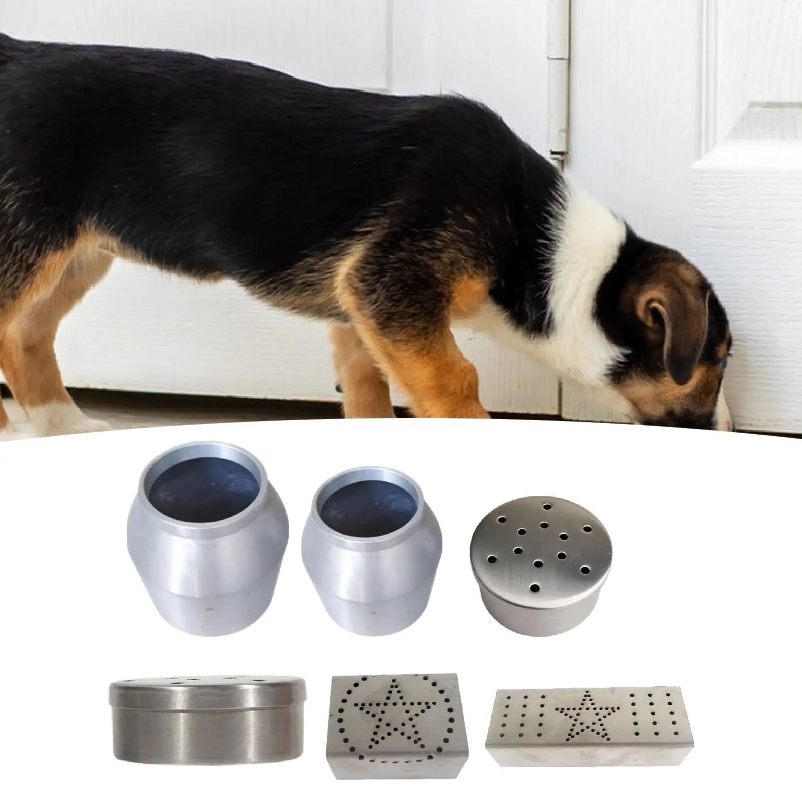 Dog Scent Training Box Aluminum Odor Control Brain Game Dog Training Supplies for Puppy Agility Outdoor Use Dog Scent Training Box Aluminum Odor Control Brain Game Dog Training Supplies for Puppy Agility Outdoor Use