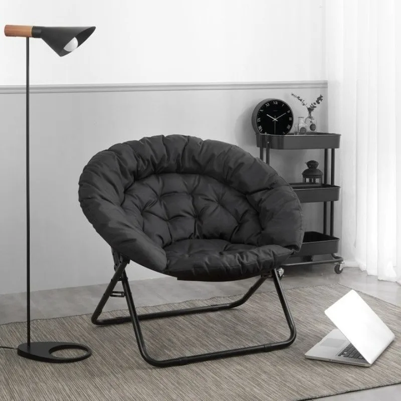 Foldable thickened adult recliner comfortable sofa bedroom lazy chair NM92