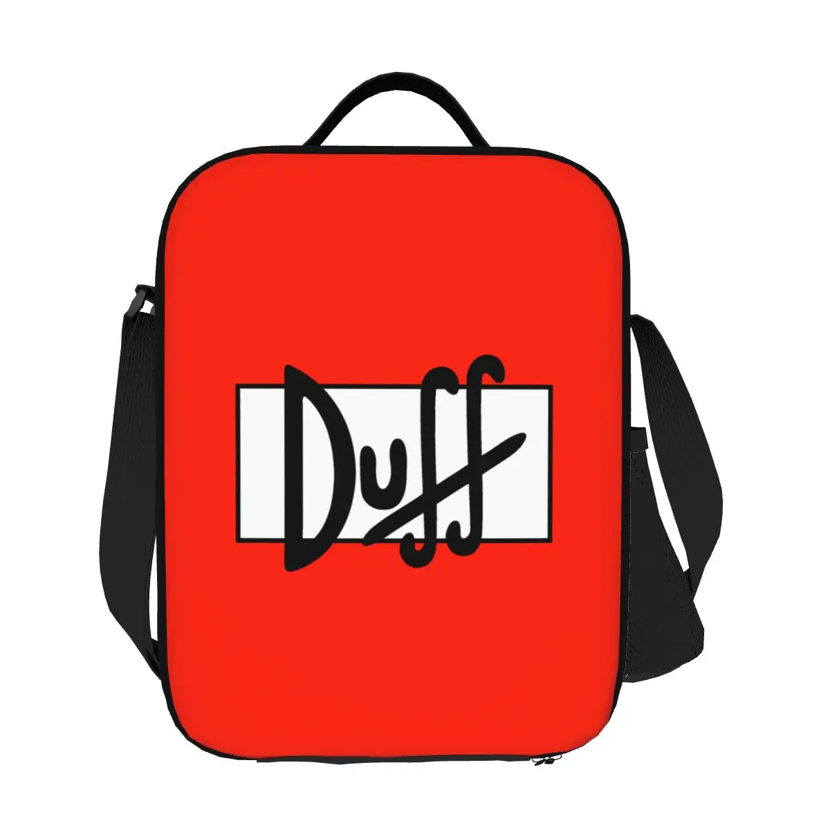 Duff Beer Insulated Lunch Bag per le donne Cooler Thermal Lunch Box Beach Camping Travel