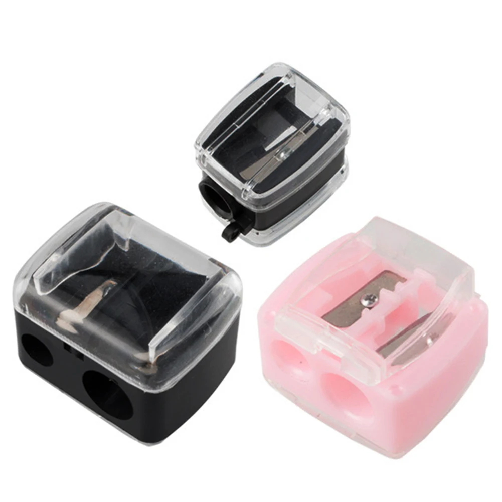 Makeup Pencil Sharpener Durable Cosmetic Accessories Lip Liner Eyeliner Girls Gift School Supplies Working