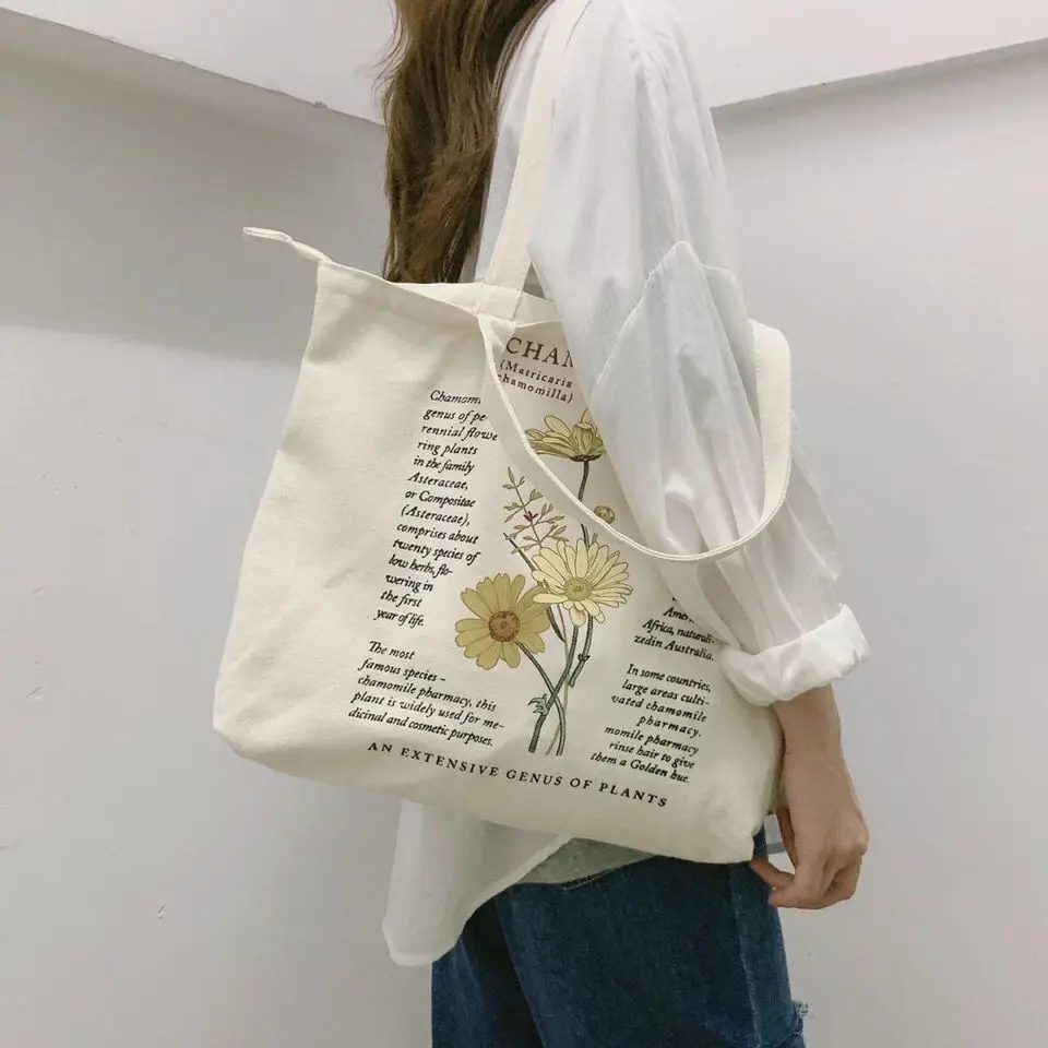 Retro Ins Art Canvas Shoulder Bag Large Capacity Computer Handbag Canvas Bags Female Student Korean Versatile Book Bag