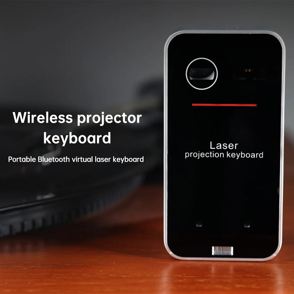 

Laser Keyboard Mini Virtual Keyboard Wireless BT for Phone Pad Laptop Tablets Compatible with Windows XP & iOS8 / Android 4.0