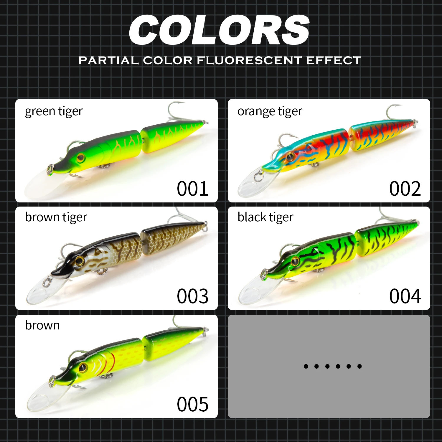 Hunthouse pike fishing wobber muskies lures minnow fishing lure hard jointed bait swimbait 12cm/16cm  15.5/32g  winter fishing