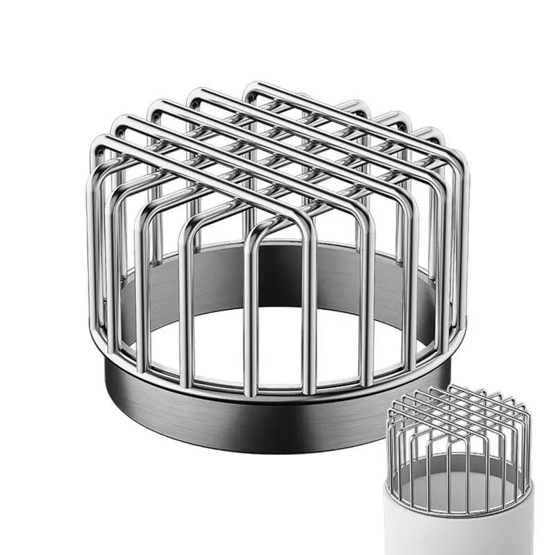 Drain Filter Cover Stainless Steel Gutter Filter Mesh Heavy Duty Floor Drain Anti-Blocking Sewer Filter Cover For Home Garden