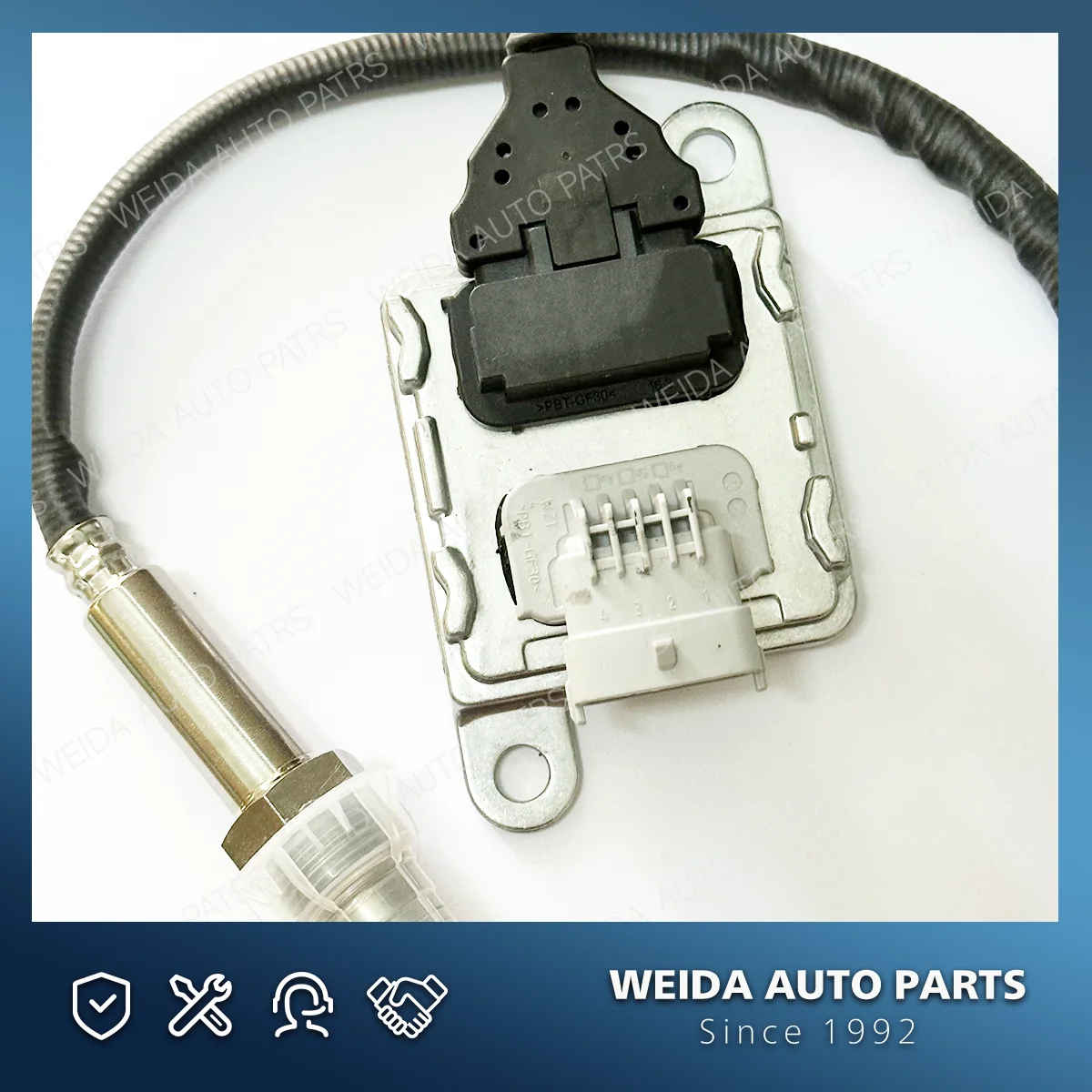 

Nitrogen Oxide Sensor 5WK97423 04214581 A2C99513000-01 For Deutz Engine 12V Front Nox Sensor