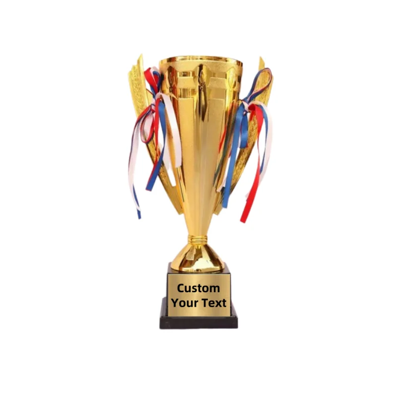 11/15inch Tall Gold Cup Trophy with Custom Engraving,Achievement Trophy Award for Badminton Soccer Sports School Competitions