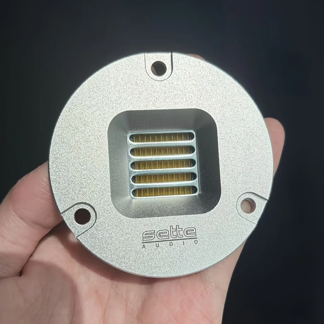 

Комплект из 2 пневматических AMT-динамиков с высоким частотным диапазоном, 68 мм, профессиональный аудиокласс, алюминиевый сплав, ультравысокочастотные пневматические AMT-динамики