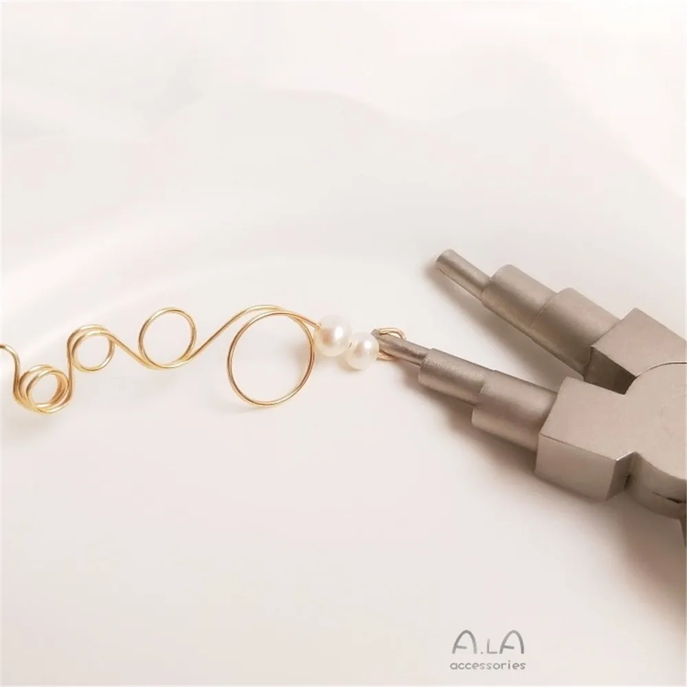 Hand-made 6-segment Pliers Multifunctional Round Mouth Modeling Pliers Jewelry Pliers DIY Hand-wrapped Gold Wire Winding Tools