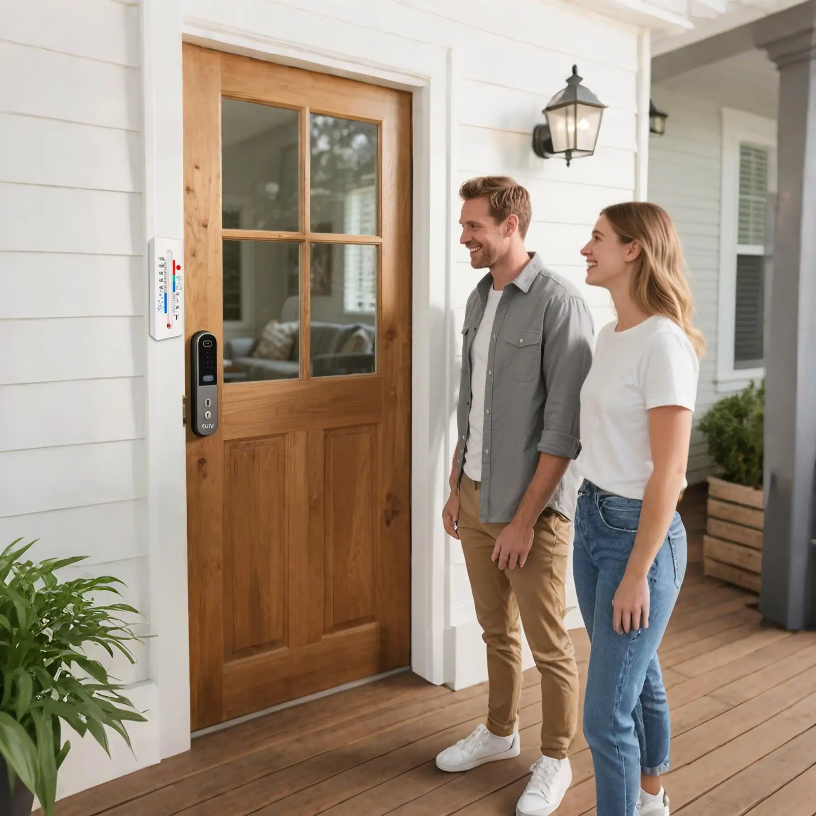 

Disguised Safe Waterproof Dustproof Temperature Measurement Tool Shape Valuables Storage Key Lock Box For Women Men Kids Girls