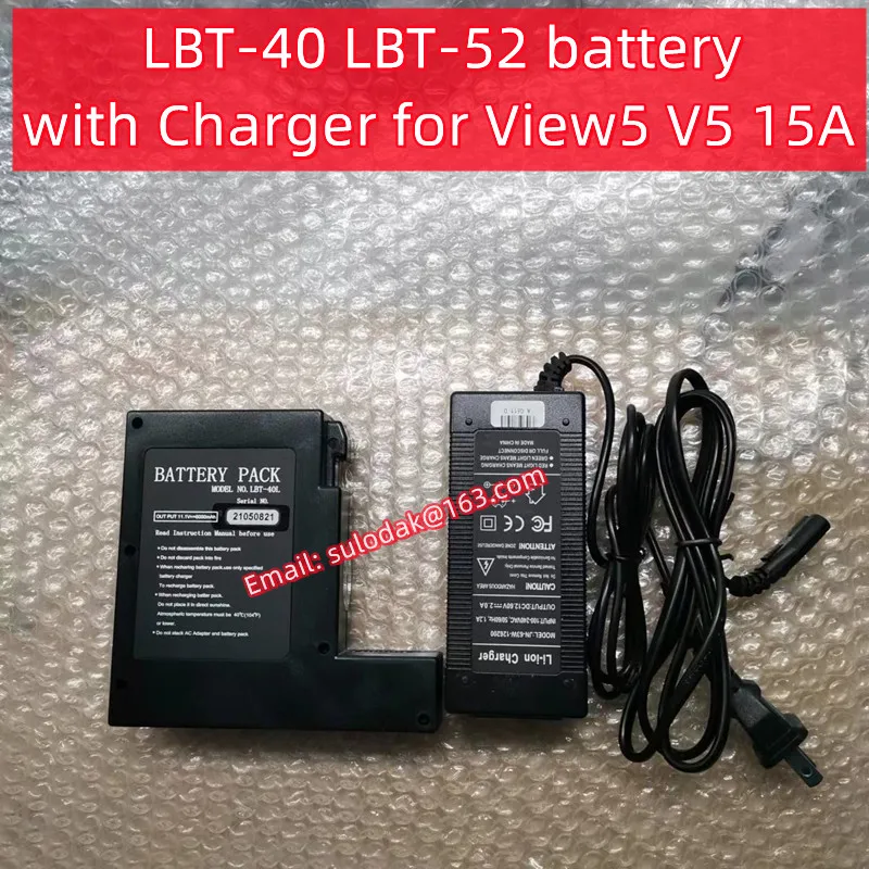 Made in China LBT-40 LBT-52 battery for View5 V5 15A Fusion Splicer Replacement li-ion battery Pack