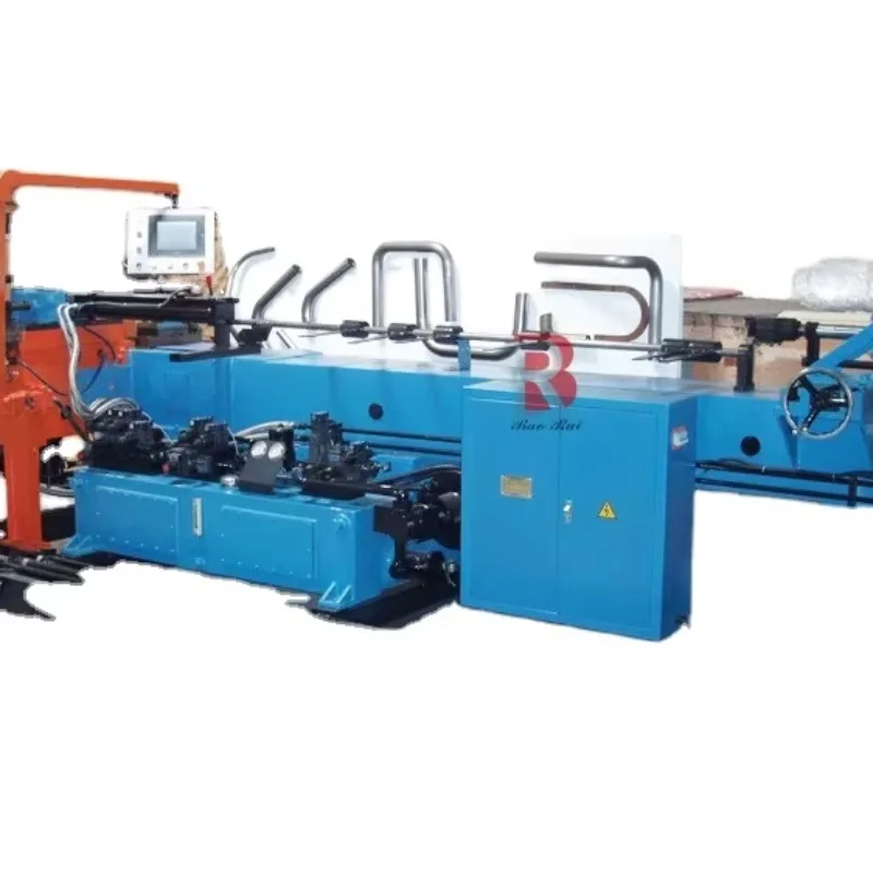 DW89NC Stainless Steel Alloy Semi-Automatic Hydraulic Pipe Bending Machine Construction Industries Engine Motor Core Pipe Bender
