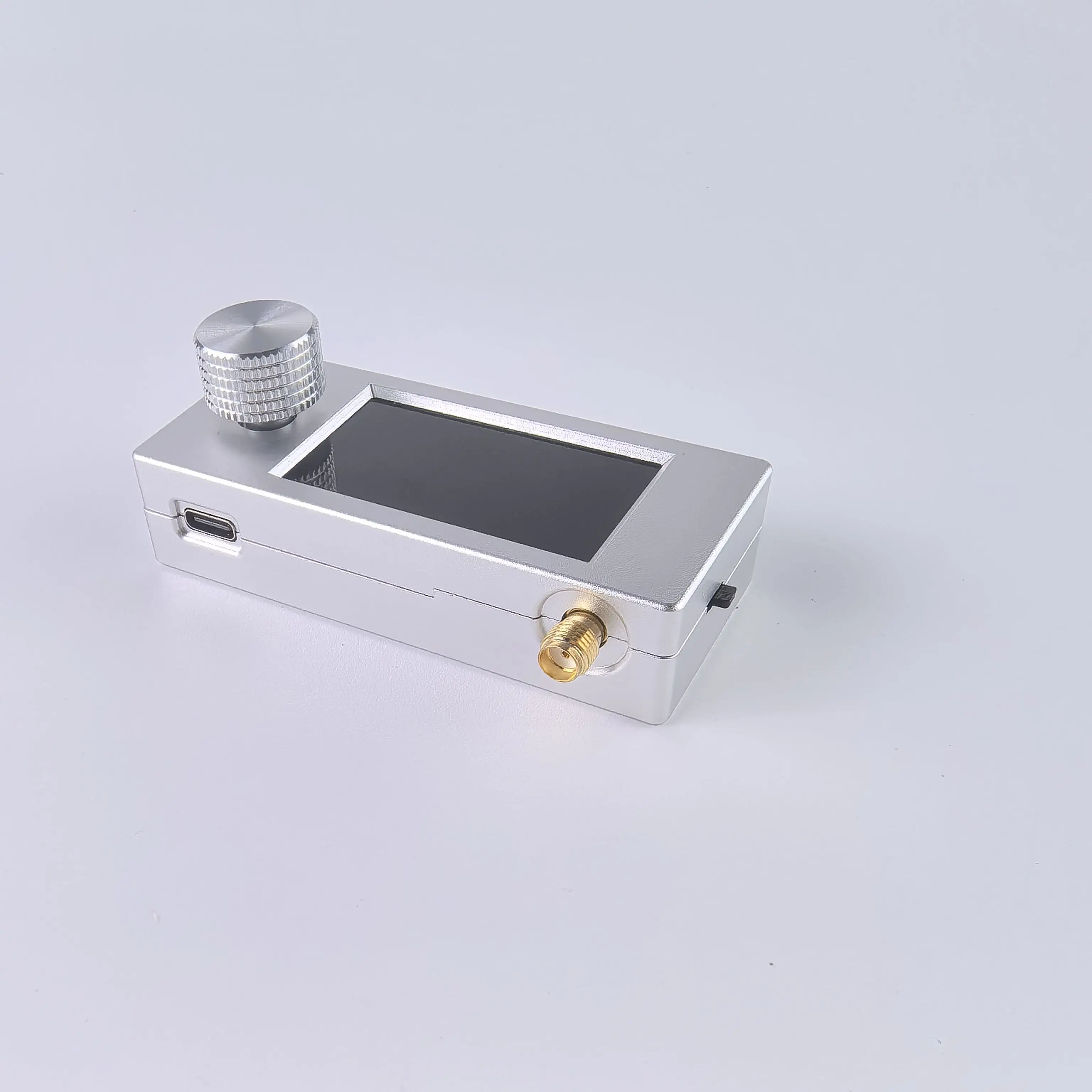 CNC Metal Silver ATS MINI Pocket SI4732 DSP Radio, Full Band Mini Receiver Mini SI4732 Radio view 5